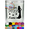 Prom 2022 Personalised Candle Decal Vinyl Sticker