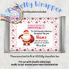 Santa Nice List V2 Chocolate Bar Wrapper - Gift Wrapping