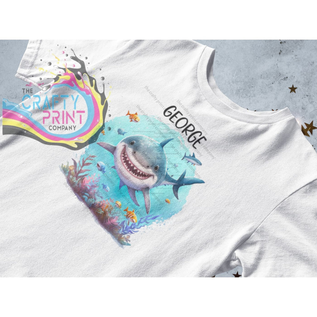 Shark Personalised Children’s T-shirt - Shirts & Tops