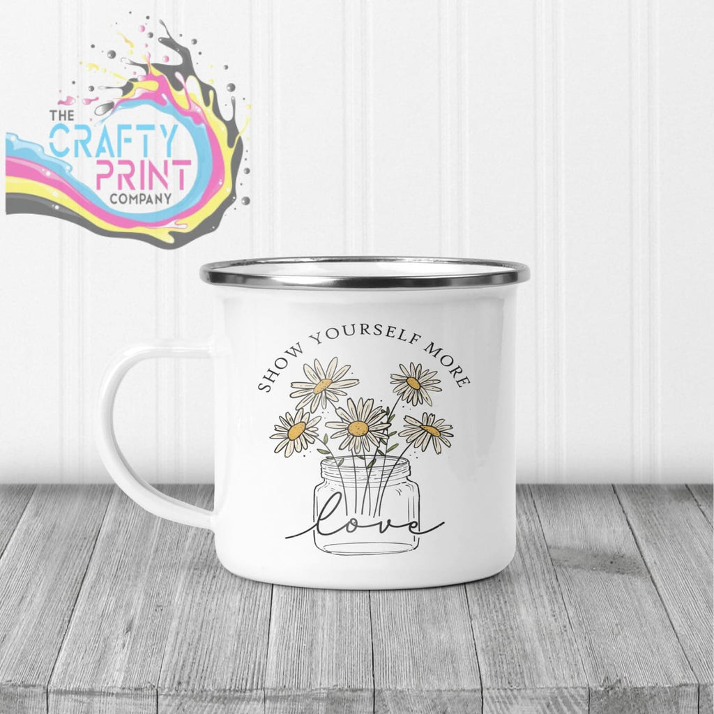 Show yourself more love Mug - Enamel - Mugs