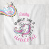 Sparkle like a Unicorn Personalised Face Cloth - Bath