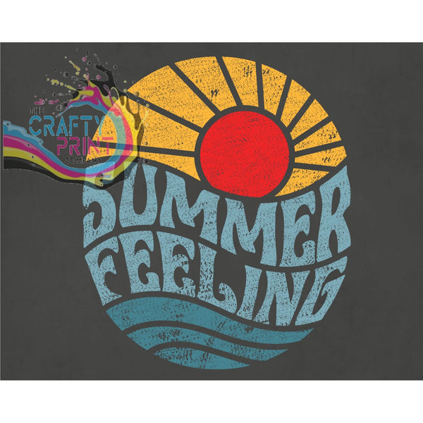 Summer Feeling T-shirt - Black - Shirts & Tops