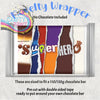 Super Hero Chocolate Bar Wrapper - Wrapping Paper