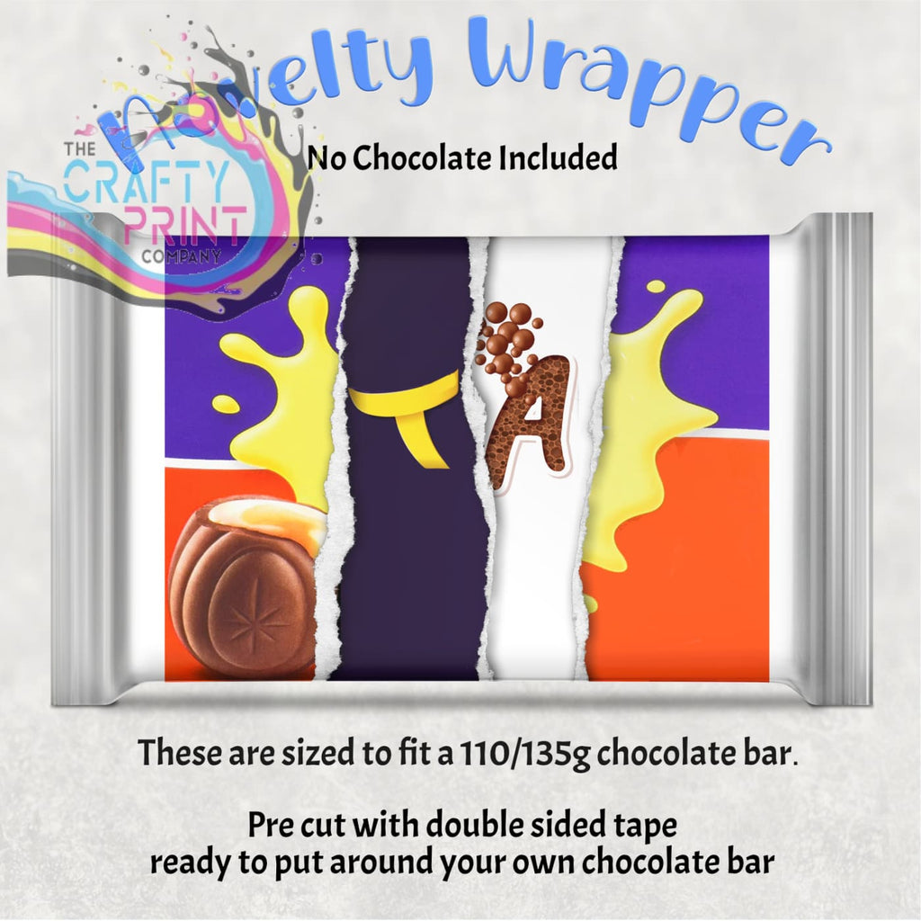 TA Chocolate Bar Wrapper - Wrapping Paper