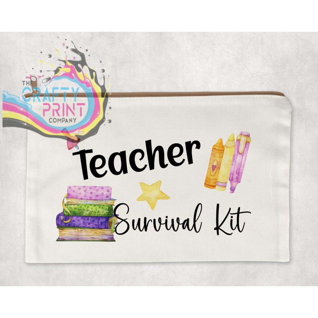 Teacher Survival Kit Bag Accessory Pouch - Handbags