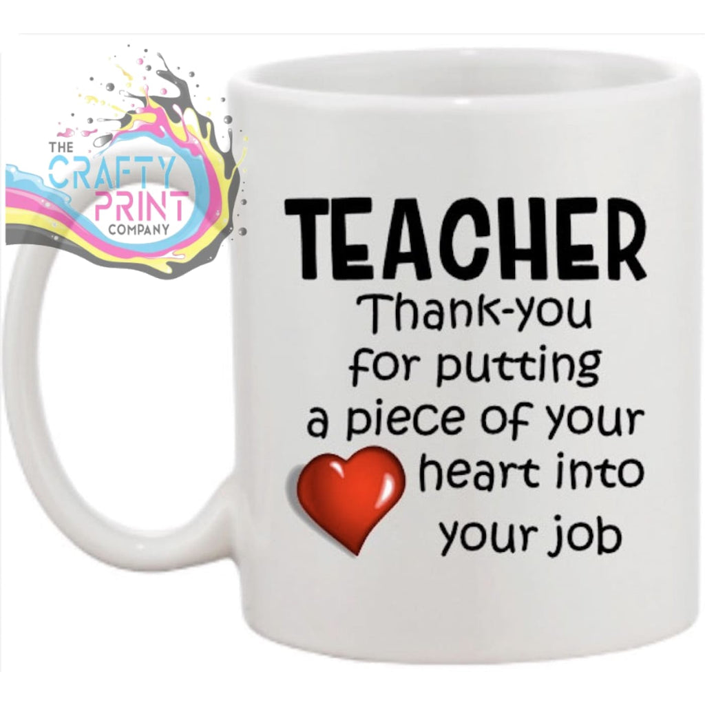 Teacher Thank you Mug - Mugs