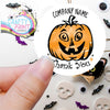 Thank You Halloween V2 Printed Sticker - Decorative Stickers