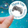 Thank You Playstation Controller Printed Sticker