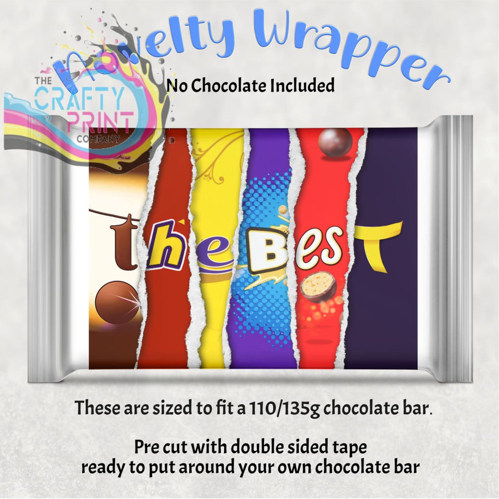 The Best Chocolate Bar Wrapper - Wrapping Paper