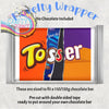 Tosser Chocolate Bar Wrapper - Gift Wrapping