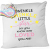 Twinkle Little Star Cushion - Pink - Chair & Sofa Cushions