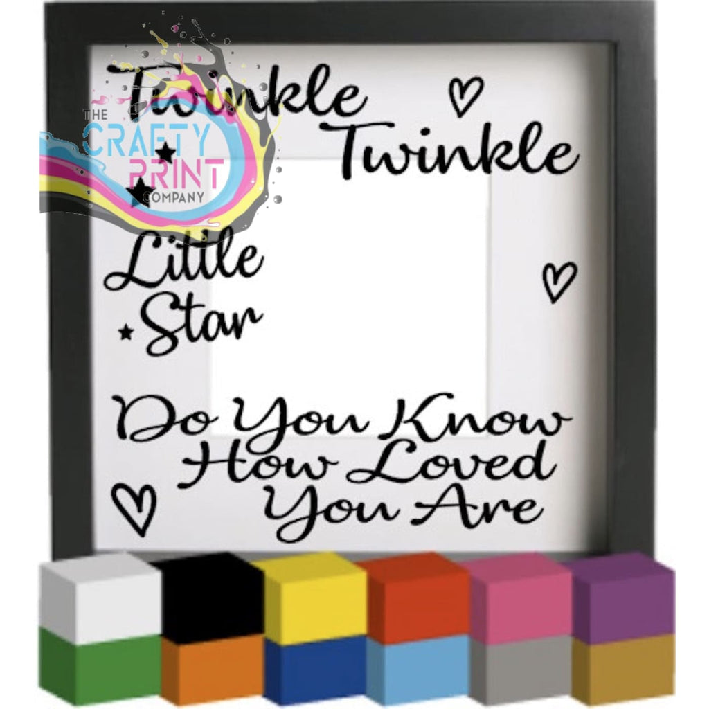 Twinkle V4 Vinyl Decal Sticker - Decorative Stickers