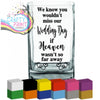 We know you wouldn’t miss our Wedding Day Vase Decal