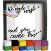 We made a wish Vinyl Decal Sticker - Decorative Stickers