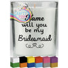 Will you be my Personalised Candle Decal Vinyl Sticker